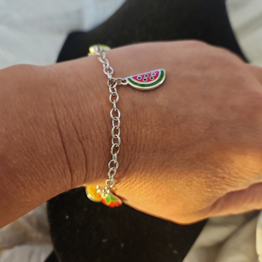 SAQ bracelet with fruit